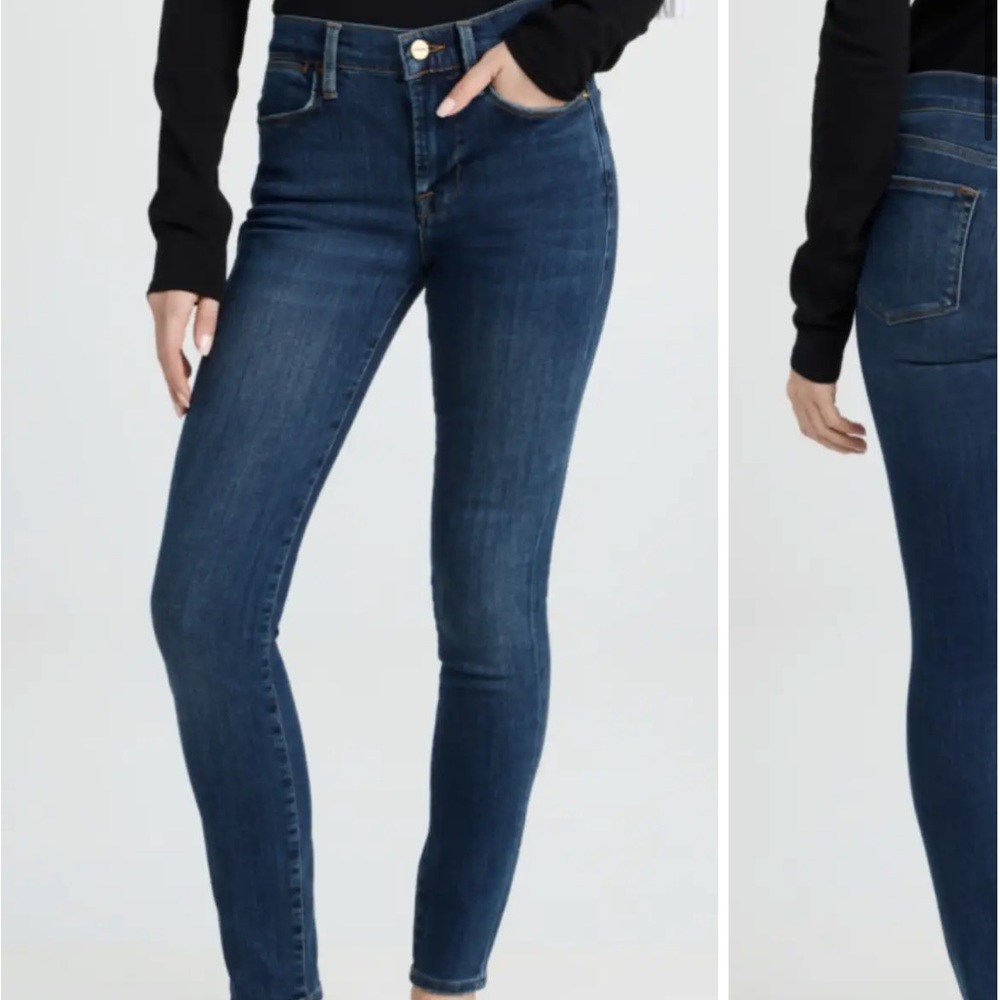 Frame Le Skinny Deep blue size 26